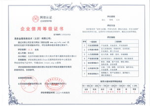 中文域名信用平台证范本,中文域名注册服务商