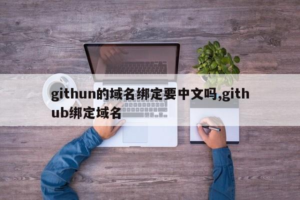 githun的域名绑定要中文吗,github绑定域名