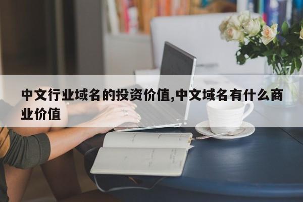 中文行业域名的投资价值,中文域名有什么商业价值