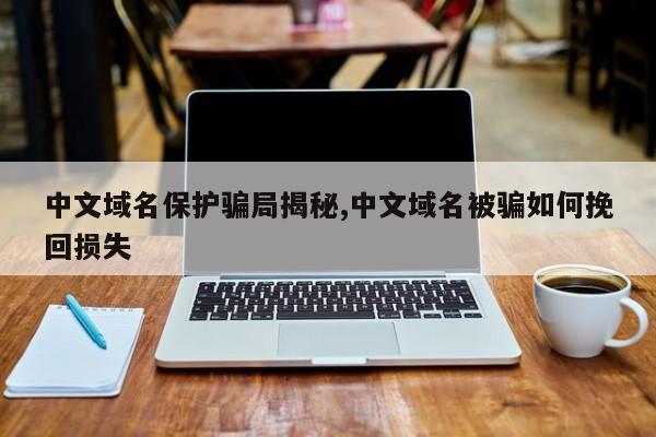 中文域名保护骗局揭秘,中文域名被骗如何挽回损失